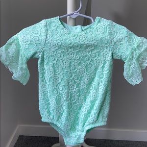Teal lace body suit ❤️❤️❤️